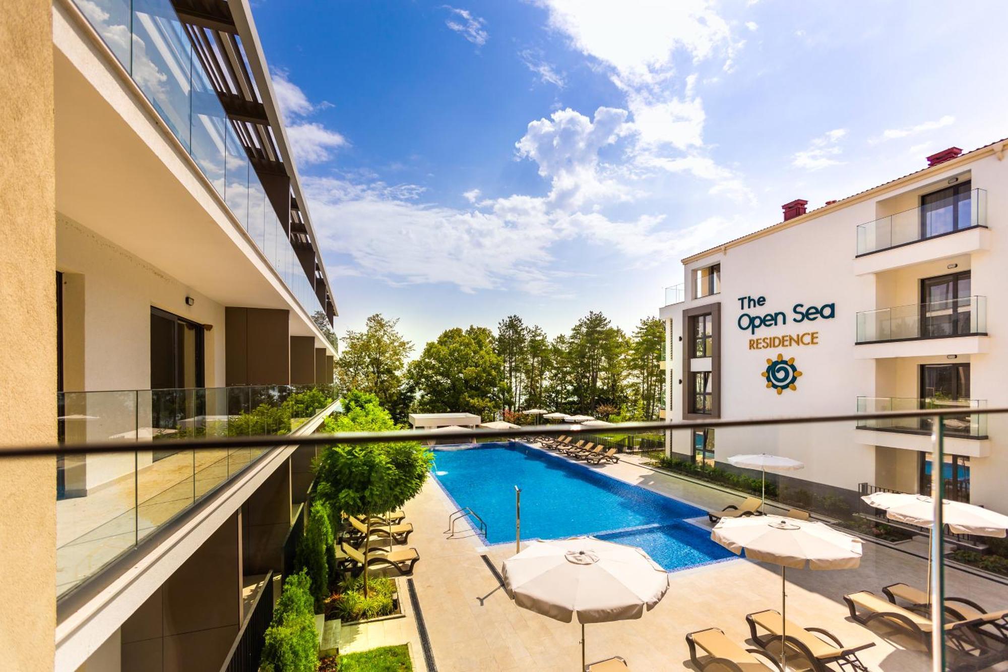 Open Sea Panorama Residence Obzor Eksteriør billede